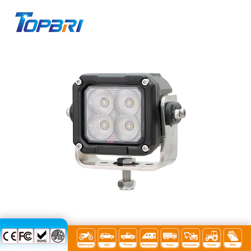 Hochleistungs-LED-Arbeitsscheinwerfer in quadratischer Form für alle Fahrzeuge