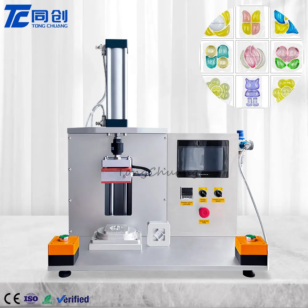 Máquina de envasado semiautomática para detergente en polvo y líquido, uso en laboratorio para lotes pequeños