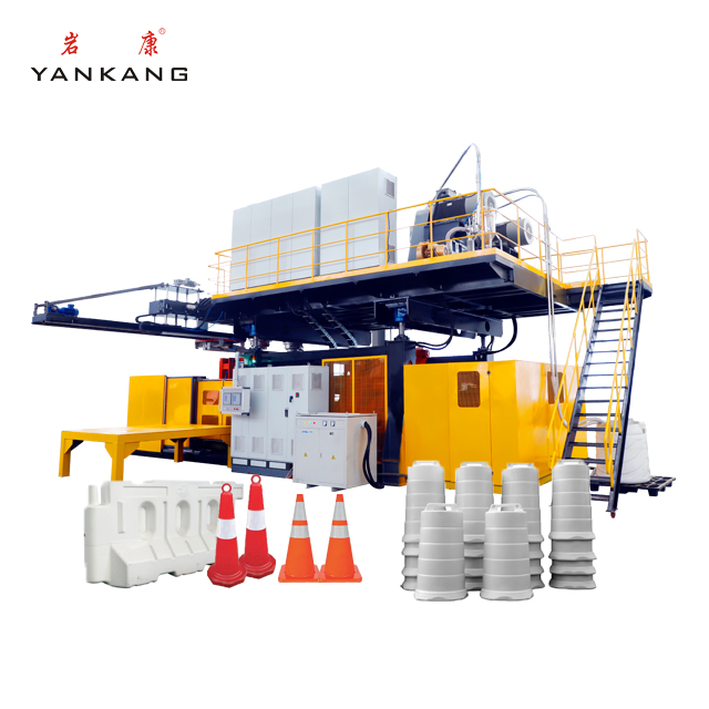 Plastic Extrusion Highway Crash Barrier Safety Fence Blow Molding Machine