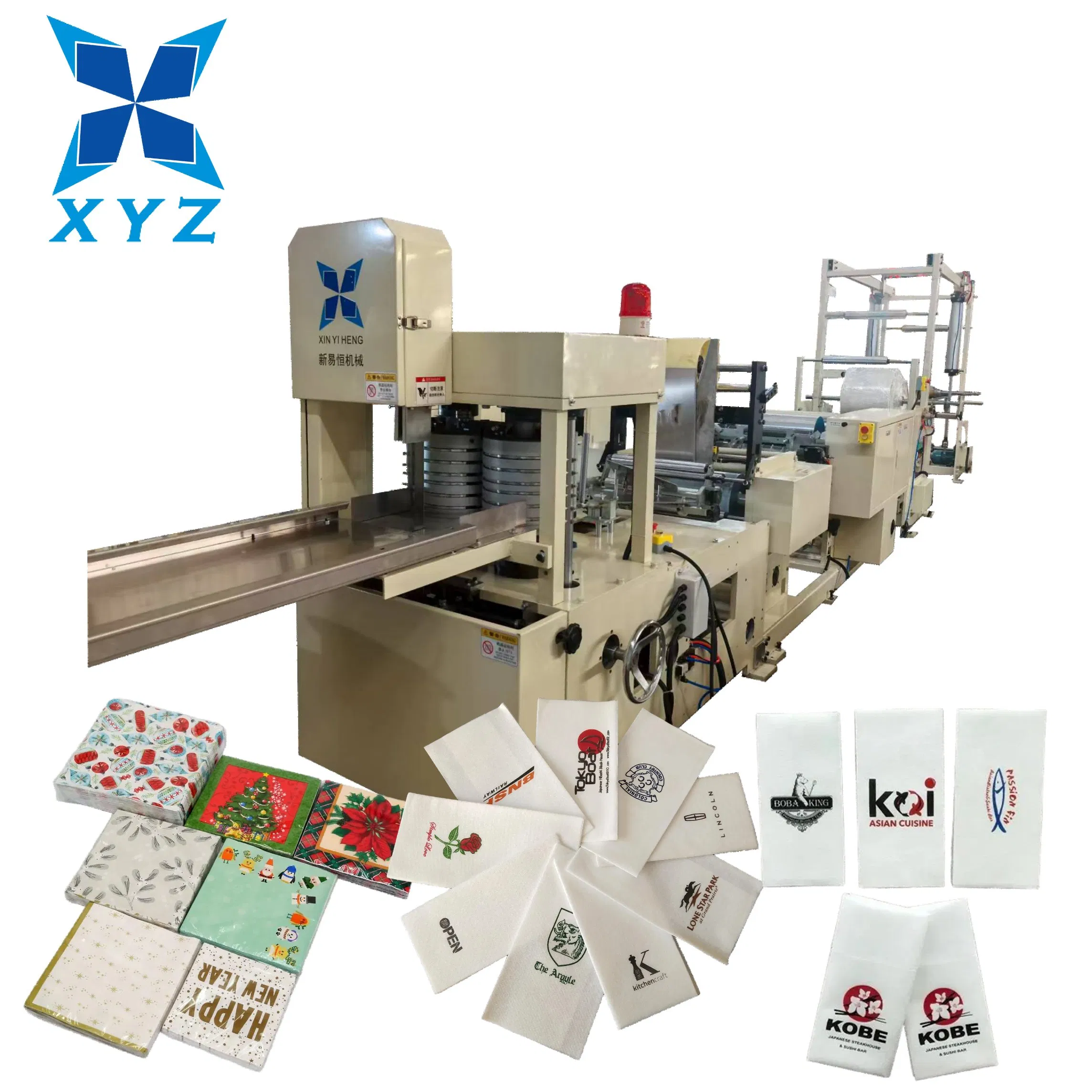 High Speed Napkin Paper Making Machine Sack Type Flexo Printing Machine