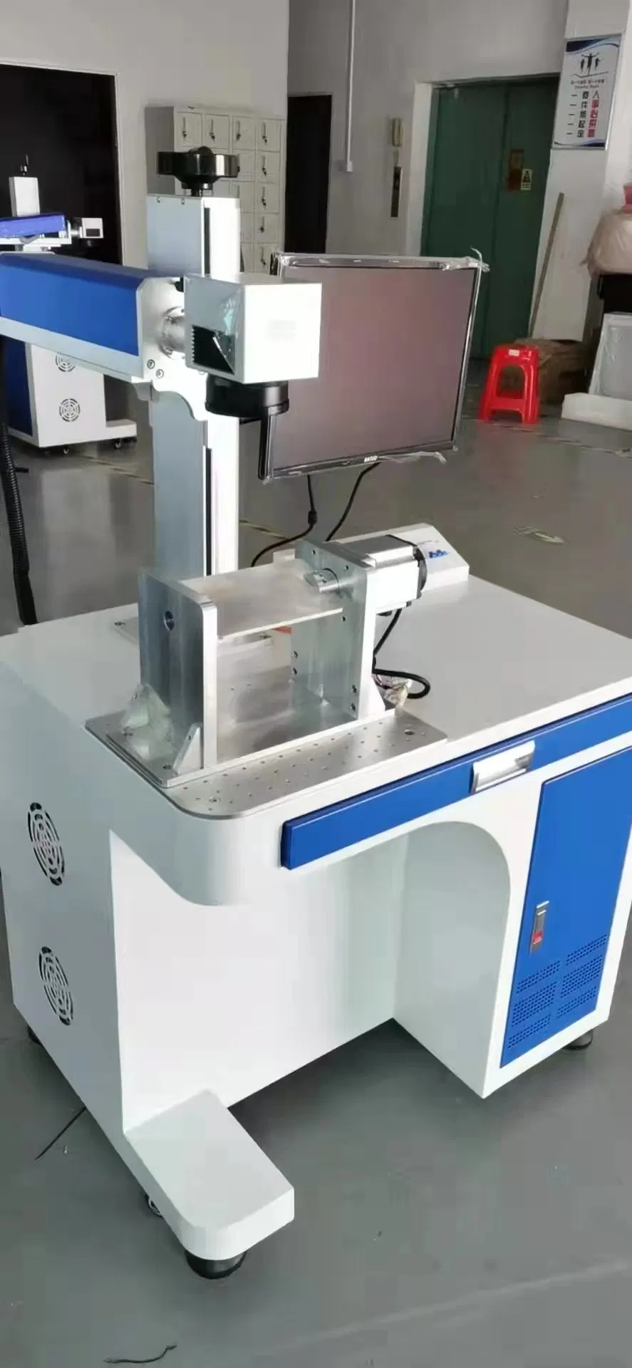 High-Power 3D Fiber Laser Marking Machine for Metal Engraving