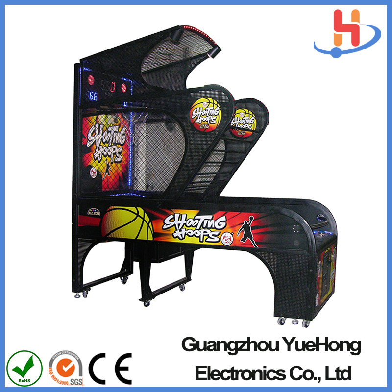 Coin Operated Coco Cola Prize Out Children Basketball Game Machine