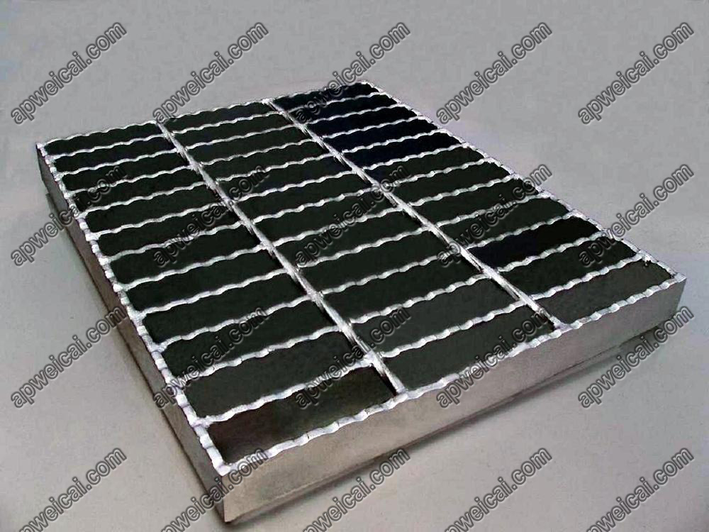 Galvanized Steel Grating, Stair Treads