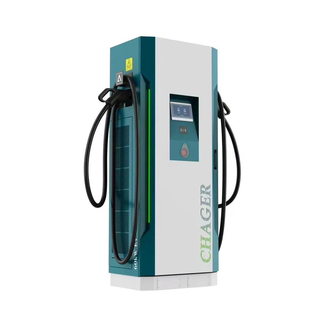 Stazione di ricarica EV per auto e autobus con caricatore DC commerciale OCPP GBT CCS2 da 60kw 80kw 120kw