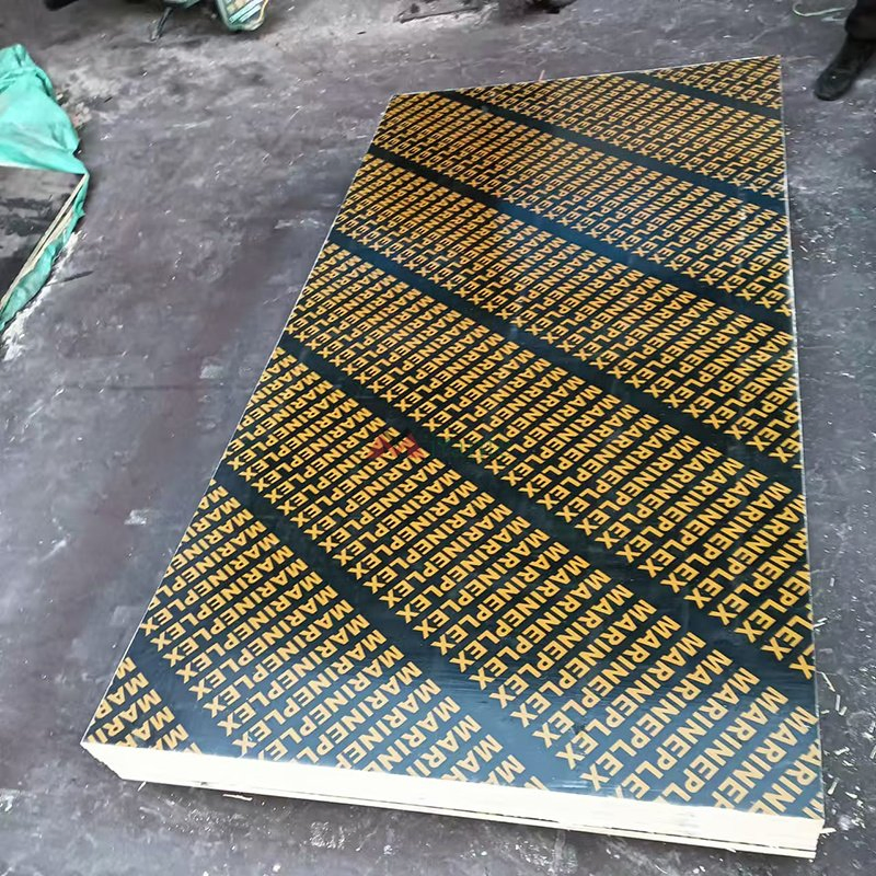 Pannelli di compensato con rivestimento in film per casseforme marrone/nero per costruzioni in calcestruzzo
