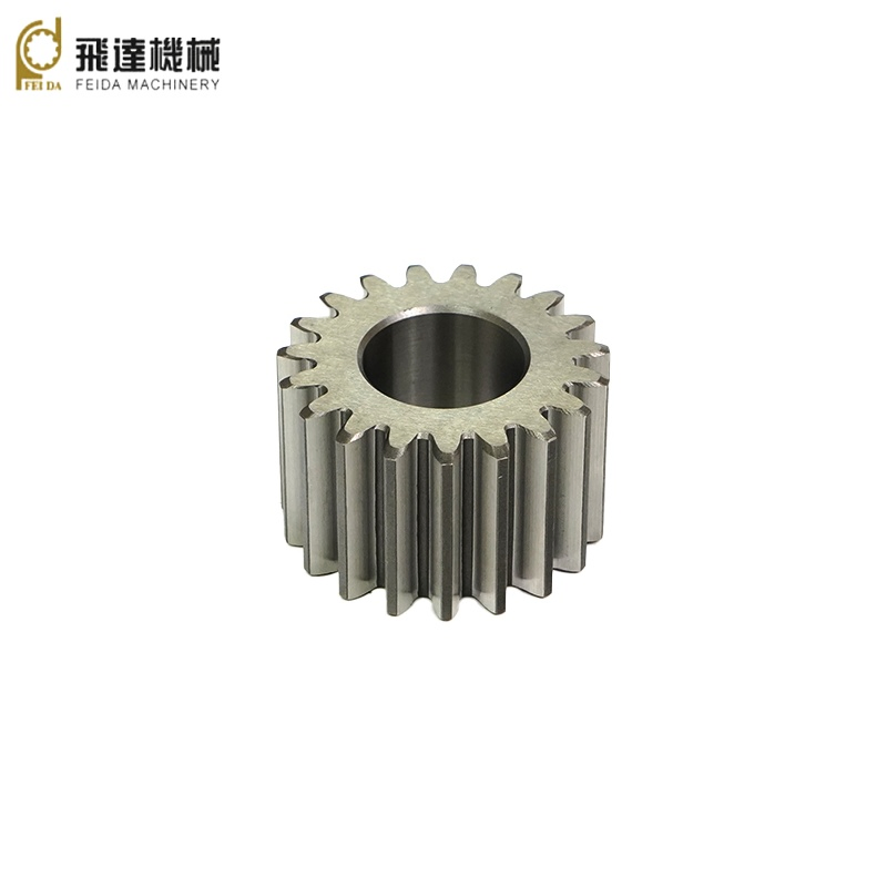 Custom CNC Precision Machined Cylindrical Straight Hard Tooth Automotive Pinion Gear
