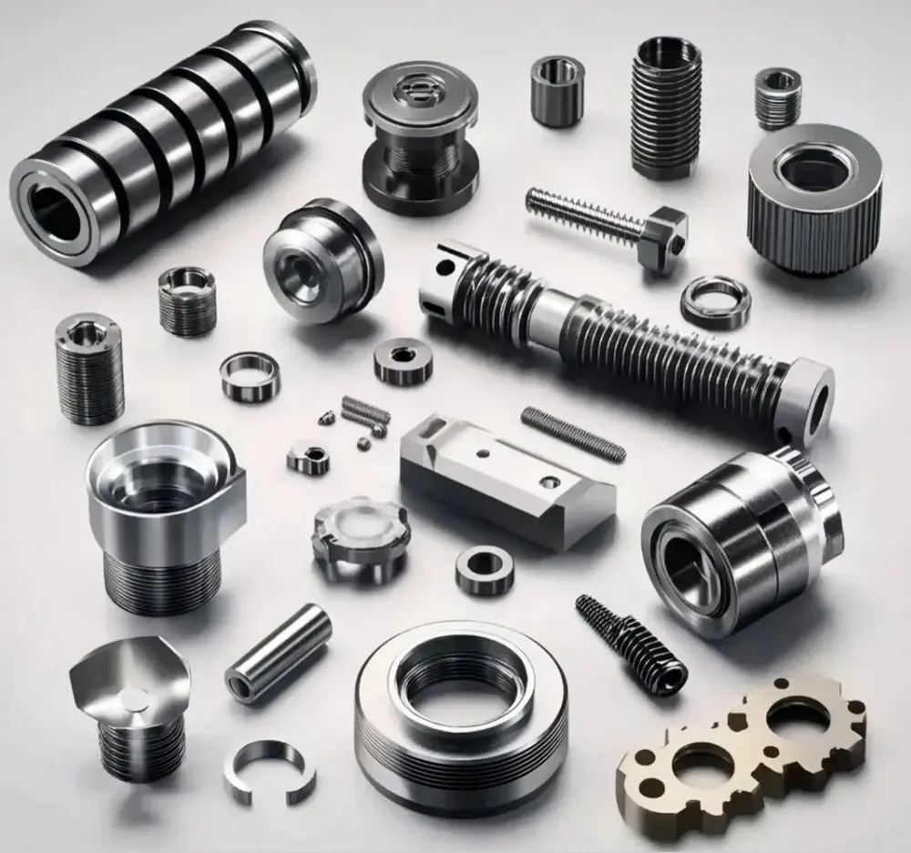 Custom CNC Machined Titanium Alloy Precision Part with CNC Routing EDM Service