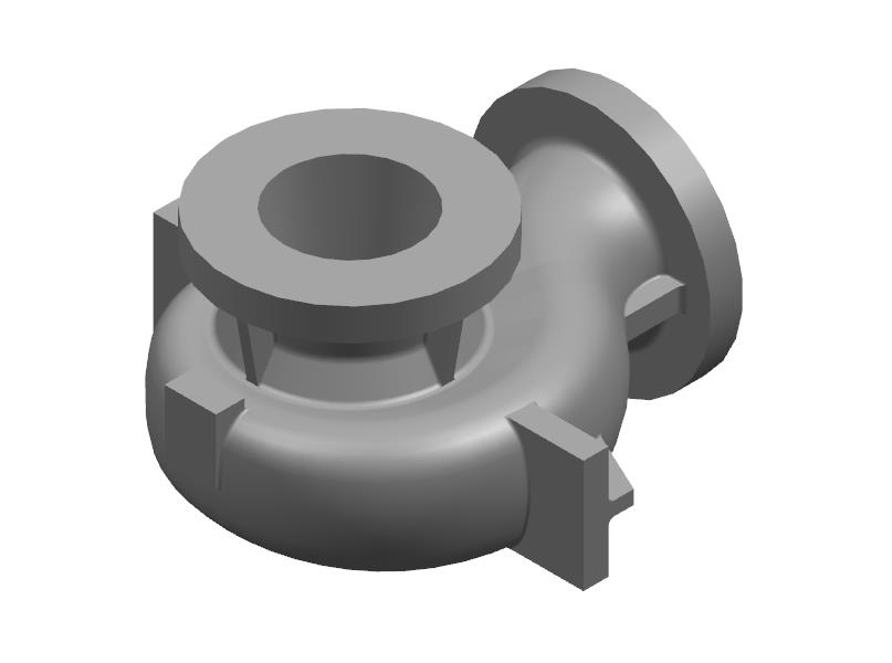 High Quality Pump Casting Parts with Sand Foundry