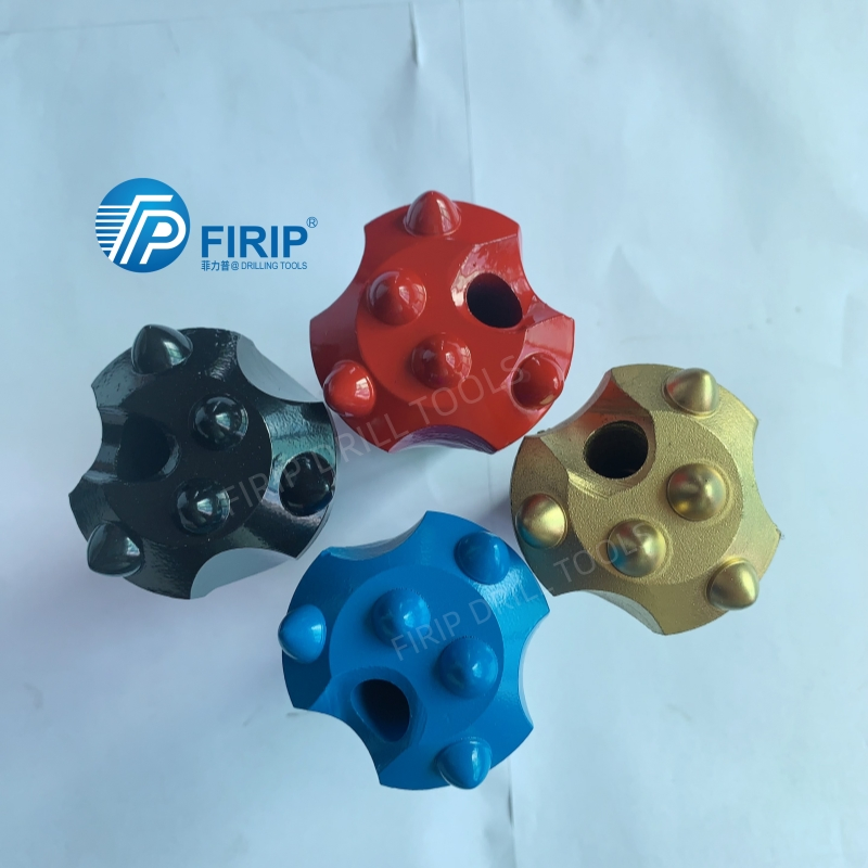 Trépans de marteau fond de trou de 70 mm pour forage intensif