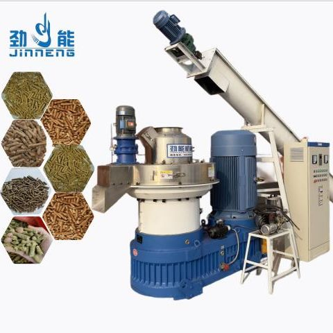 3-4t/H Macchina per la produzione di pellet di segatura di legno da biomassa Macchina per pellet di combustibile da segatura