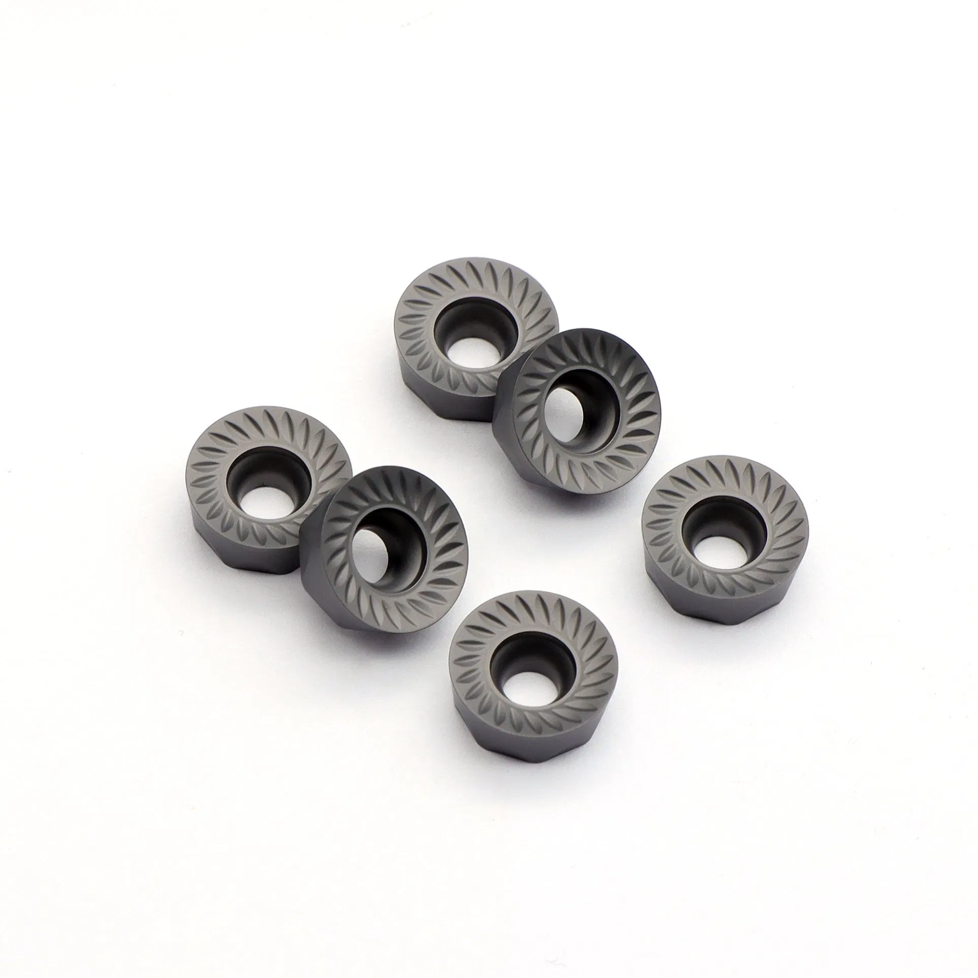 Inserti in metallo duro cementato per fresatura per utensili indexabili da tornio CNC