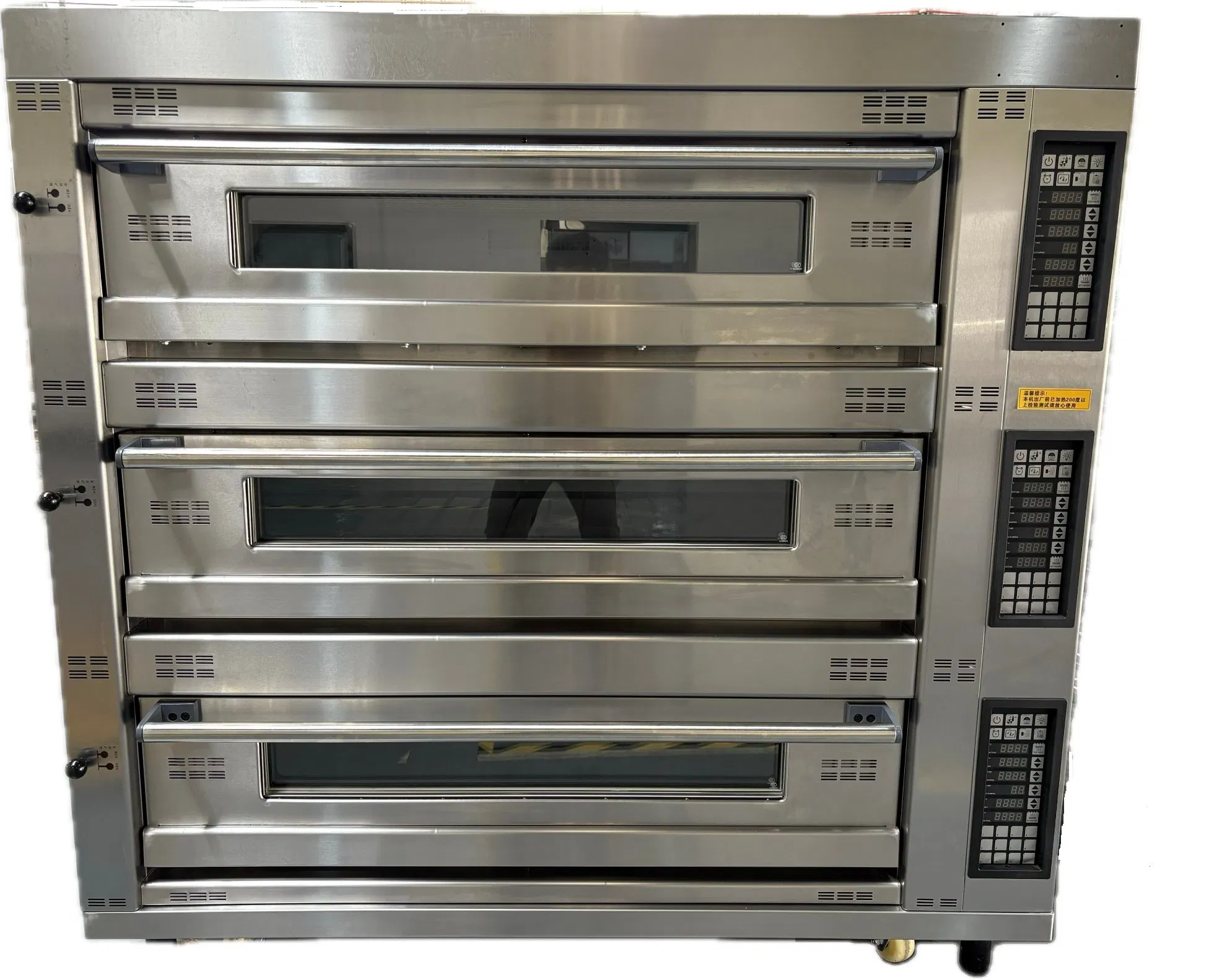 Horno de plataforma para panadería de pizza clásica europea Equipo de cocina