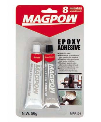 8 Minutes 56g Economical Rapid Black Epoxy Adhesive Epoxy AB Glue