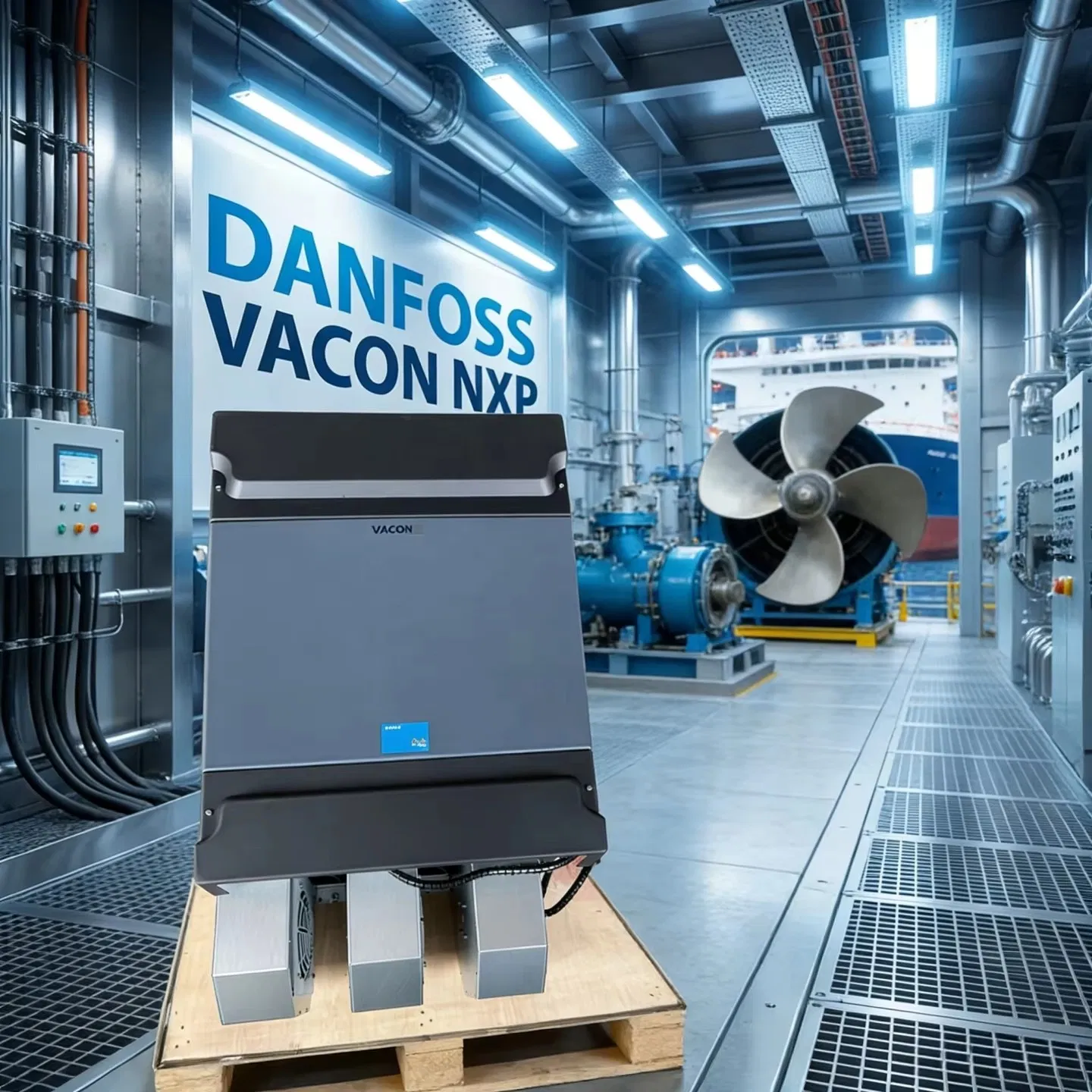 Vacon NXP05905-G0n0sb-A1a2b40000+FL26+Dlcn 136h2660 315kw Marine Industry Suitable Variable Frequency Inverter Drive