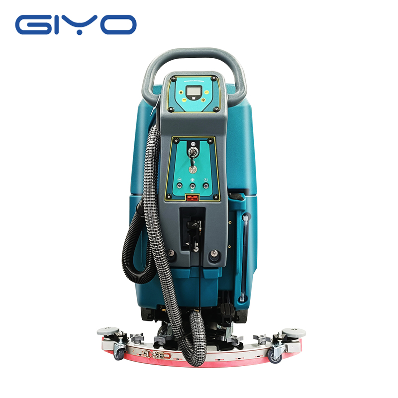 Balayeuse laveuse électrique à batterie à conduite arrière