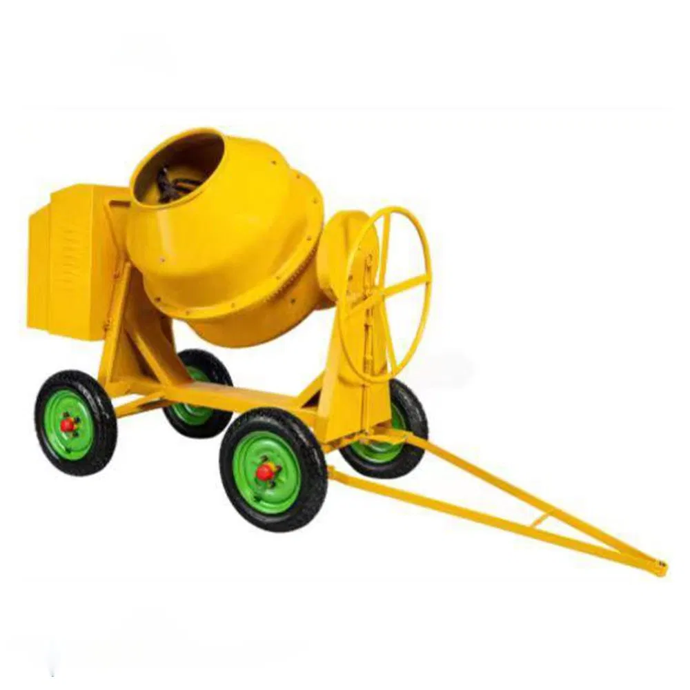 Mobile Concrete Mixer 350L/400L with Gasoline/Diesel/Electric Engine