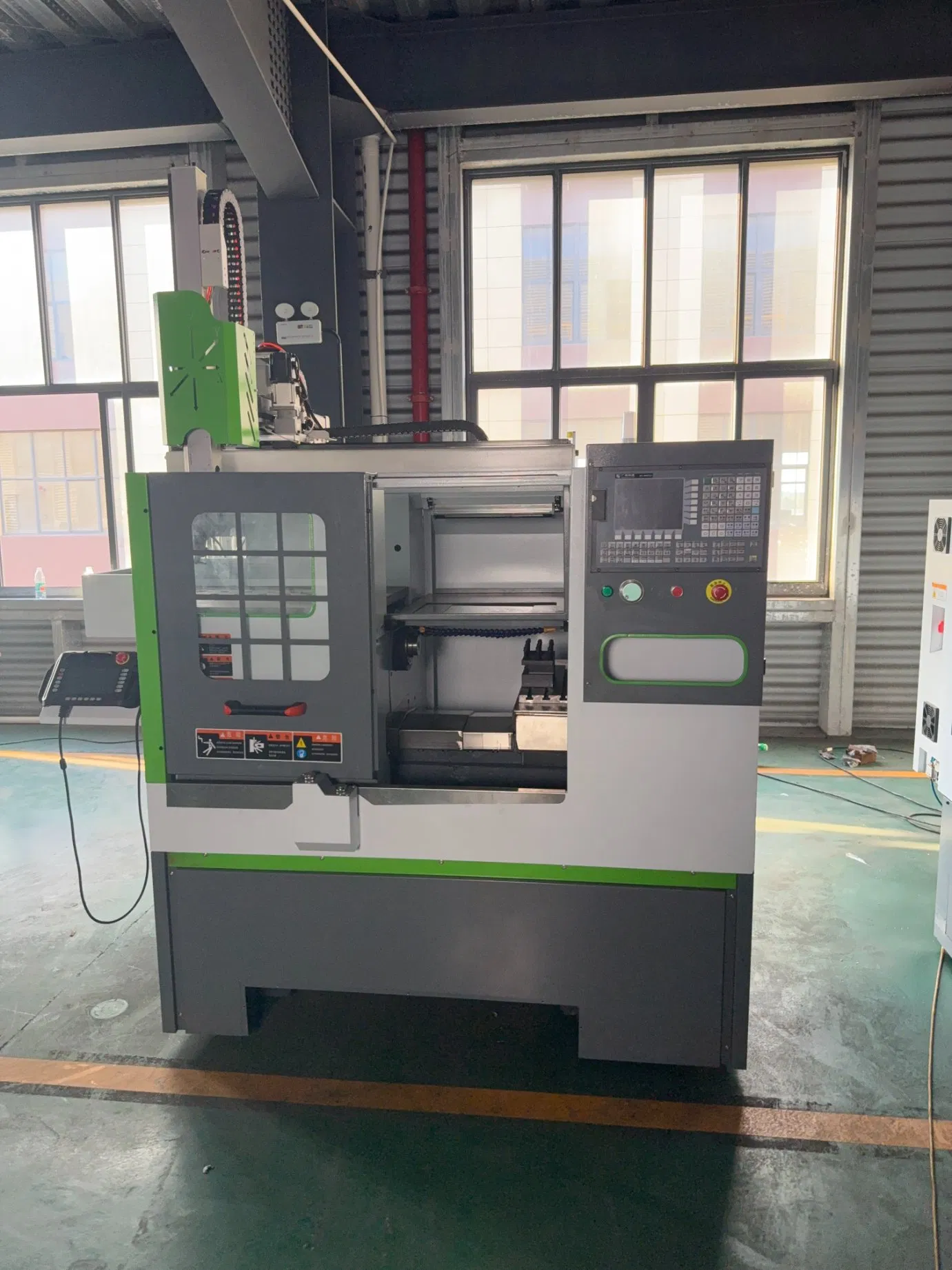 Economical Low Noise 0640 Overall Flat Rail Truss Integrated CNC Lathe Milling Machine Tool Machinery