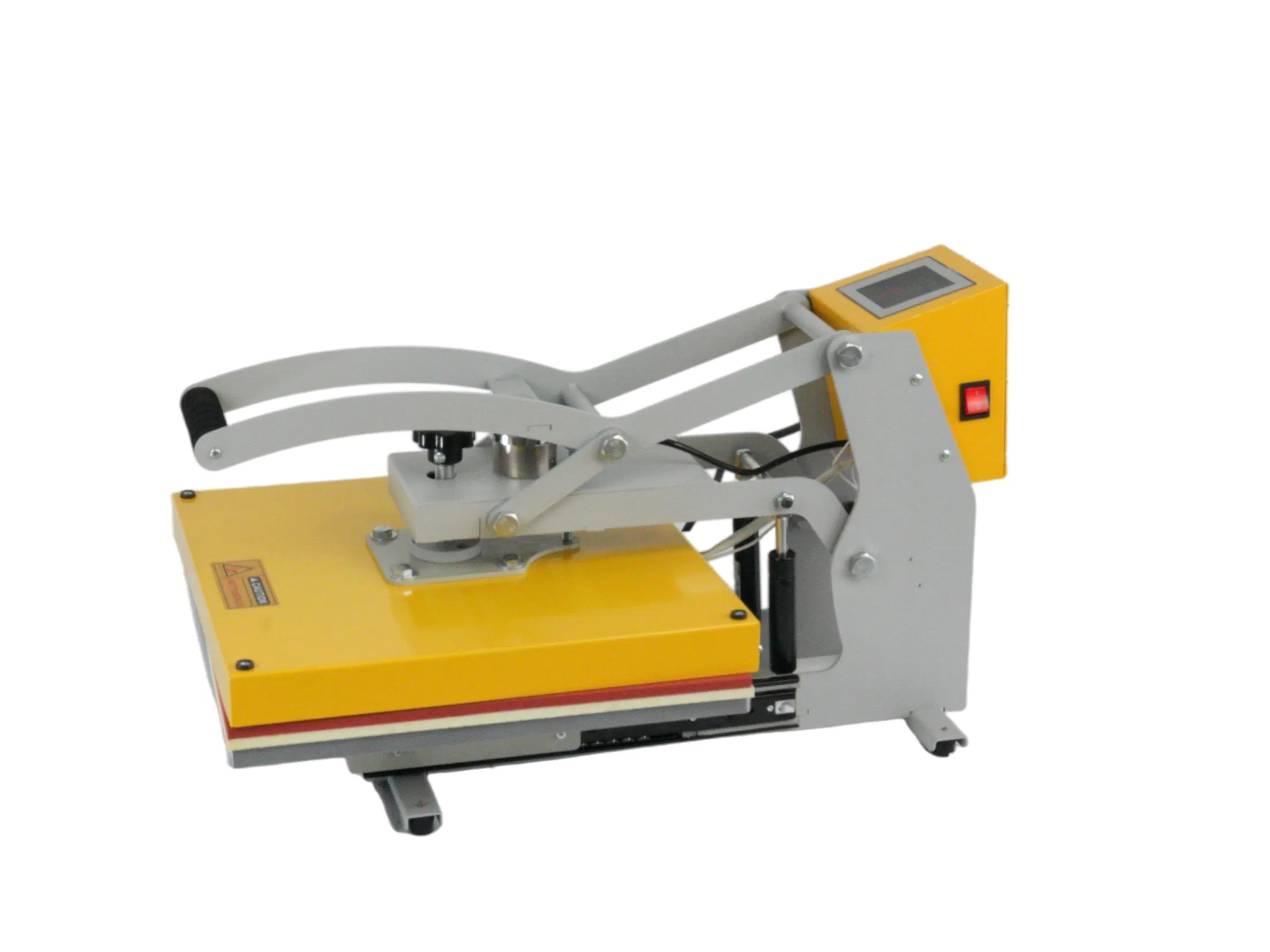 Pressa termica semiautomatica magnetica con apertura automatica dello slittamento ad alta pressione 38x38 cm