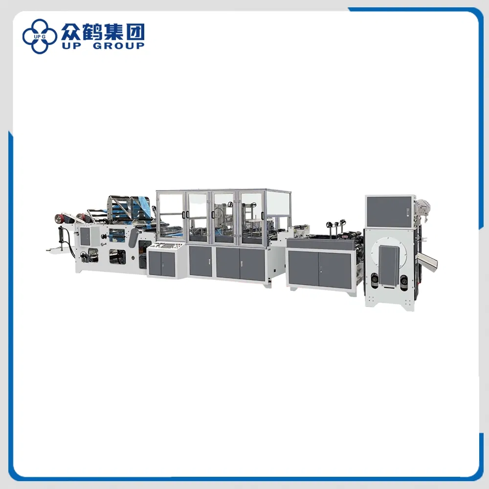 LQDSA-200X2 Automatic Double Lines Star Seal Vest Bag On Roll Machine