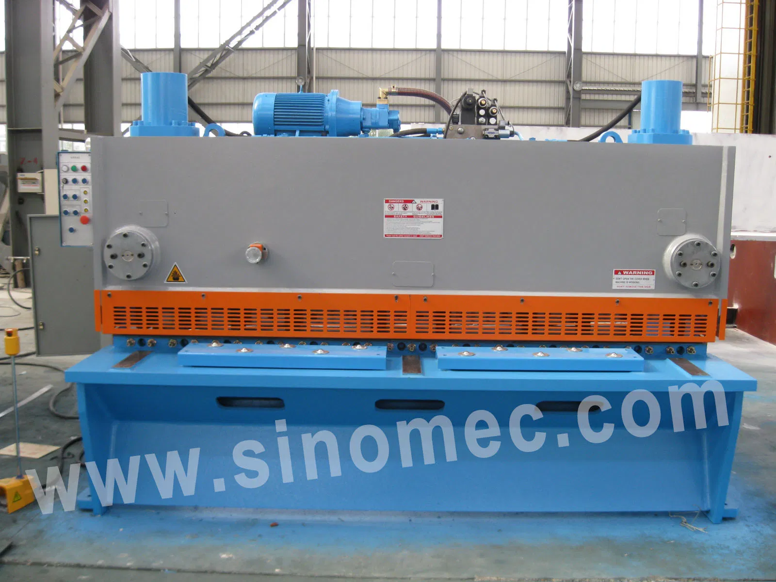 CNC Guillotine Shear / CNC Cutting Machine / CNC Hydraulic Shear Machine (QC11K-8X2500)