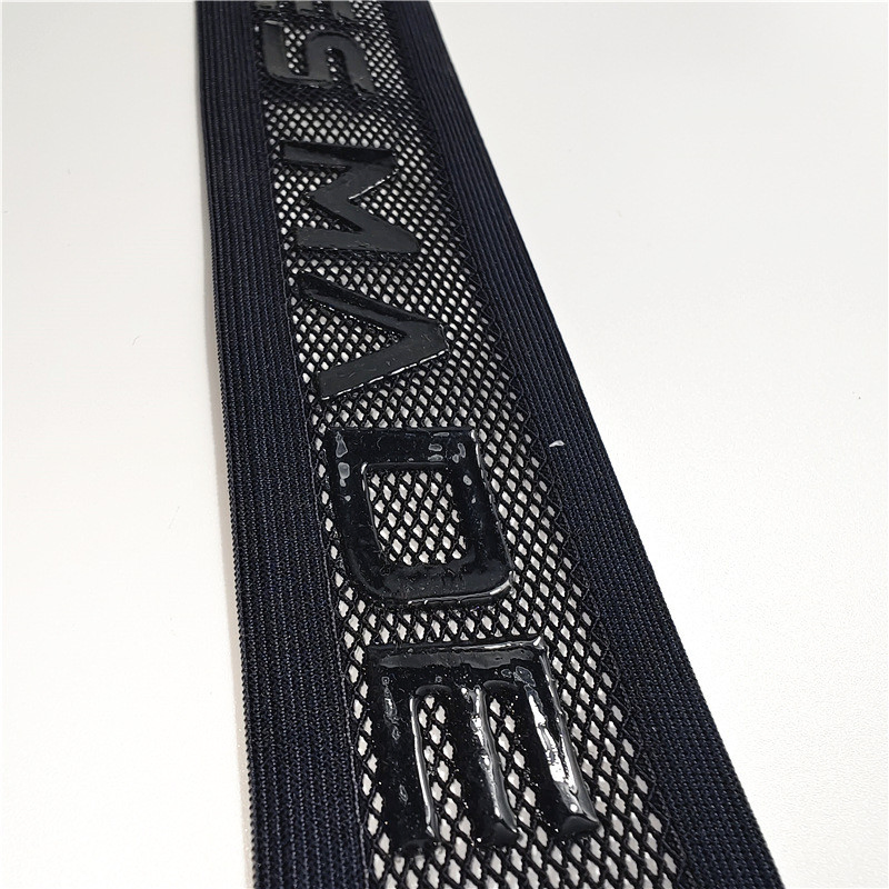 Customized Non-Slip Polyester Silicone Elastic Band