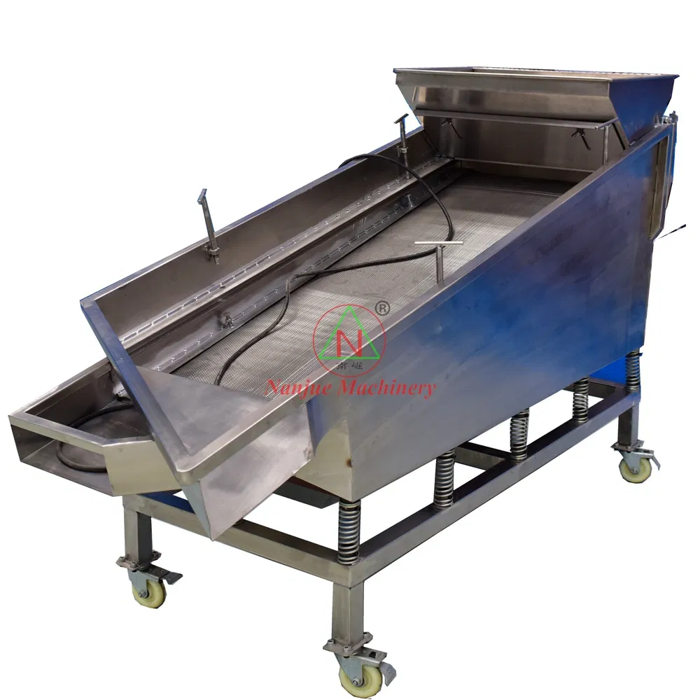Máquina de tamizado y cribado de hierbas