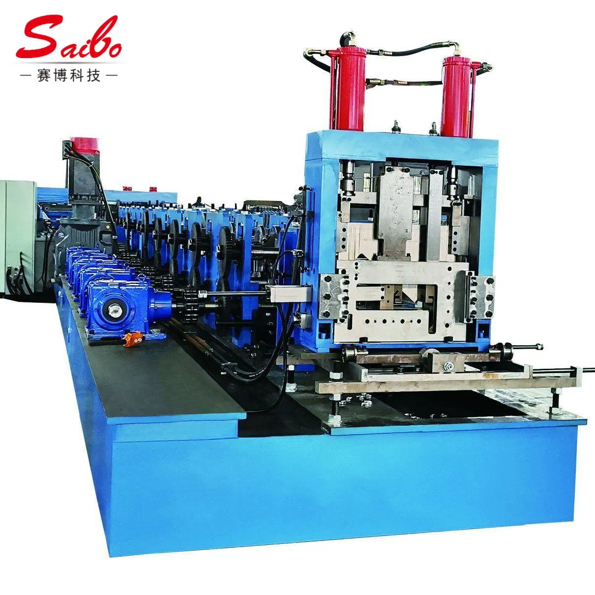 Machine de profilage à froid interchangeable pour pannes en CZ, épaisseur 1,2-3,5 mm, avec contrôle PLC, équipement de profilage de métal en acier