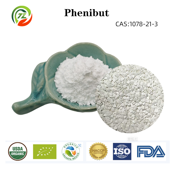 Phenibut Free Amino Acid CAS 1078-21-3 Pharmaceutical Grade White Powder for Tablets Capsules