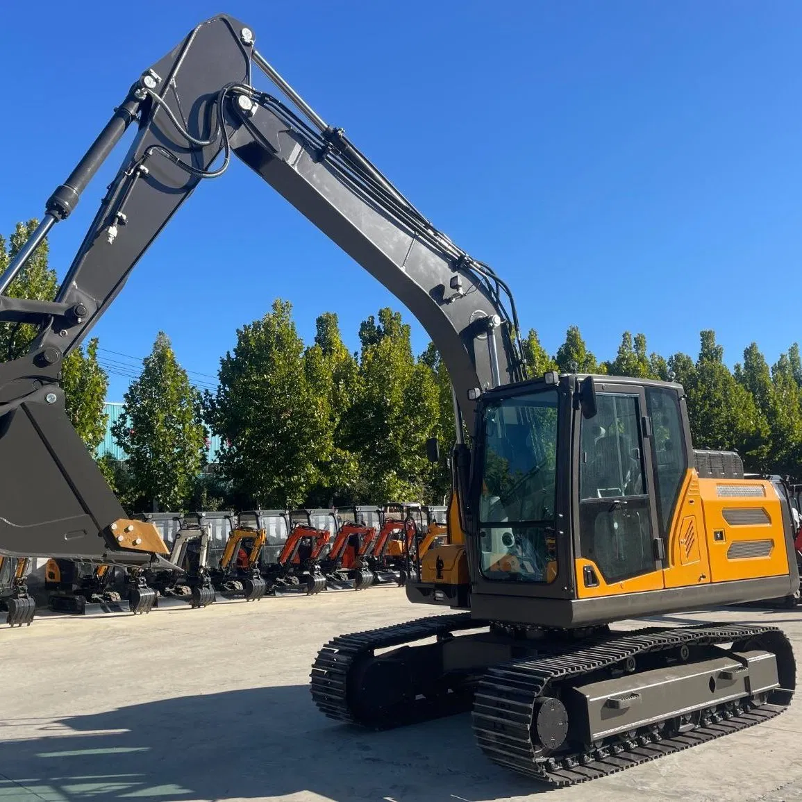 14t Medium and Small-Sized Crawler Excavator Equipped with Efficient Engine and Precise Hydraulic System