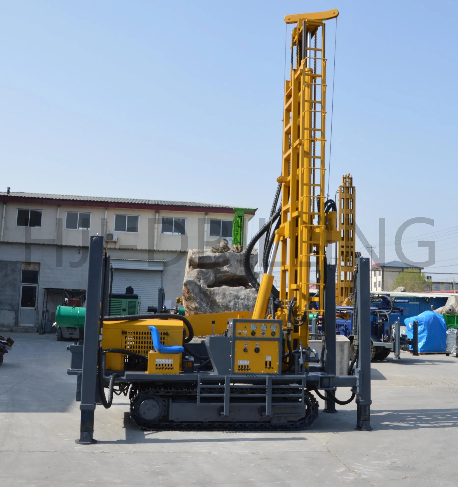 Hji280 Hydraulic Crawler Water Well Drilling Rig