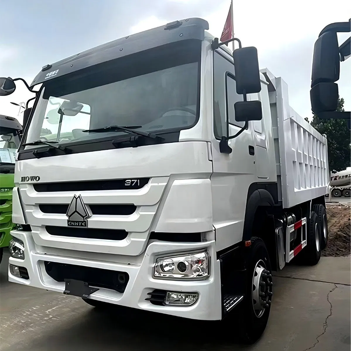 6X4 10 Wheel 40 Cubic Sino HOWO Used Tipper Tipping Dumper Dump Truck