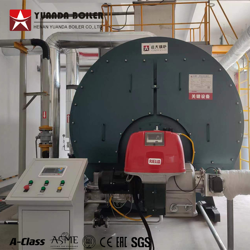Caldaia ad acqua calda a gas o gasolio da 700 kW, 1400 kW, 2800 kW, 4200 kW per riscaldamento
