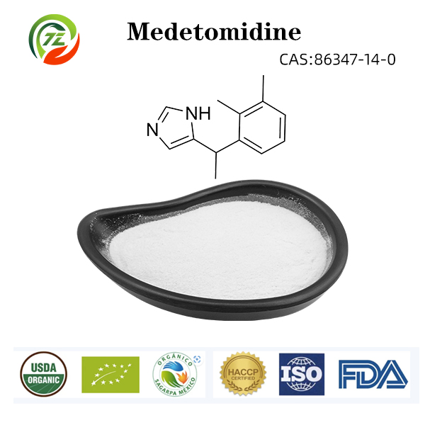 High Purity Medetomidine HCl Medetomidine Hydrochloride Powder CAS 86347-15-1