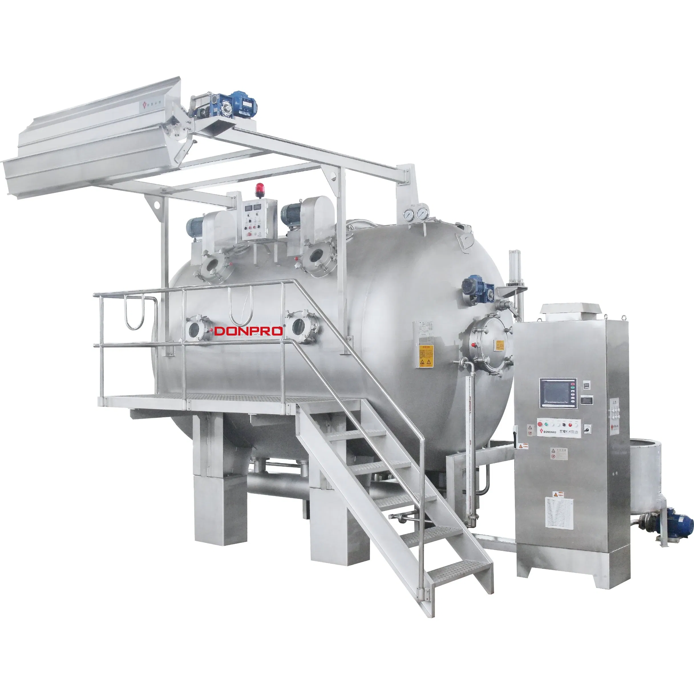 High Temperature Knit Cotton Low Tension Fabric Dyeing Machine
