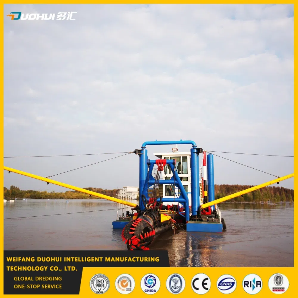 18/20/22/24/26 Inch Diesel Engine Hydraulic Cutter Suction Sand Dredger for River Dredging