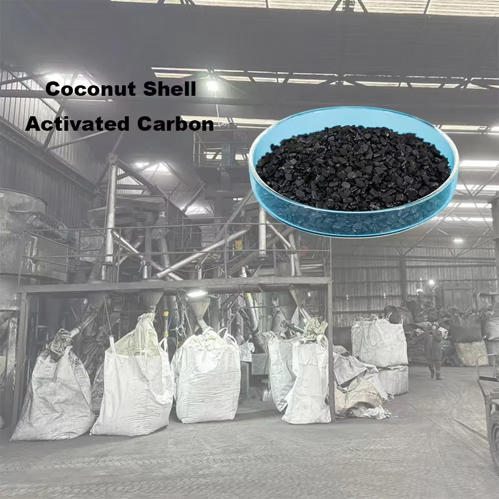Coconut Shell Activated Carbon Pellets Granular Adsorbent for Water Treatment