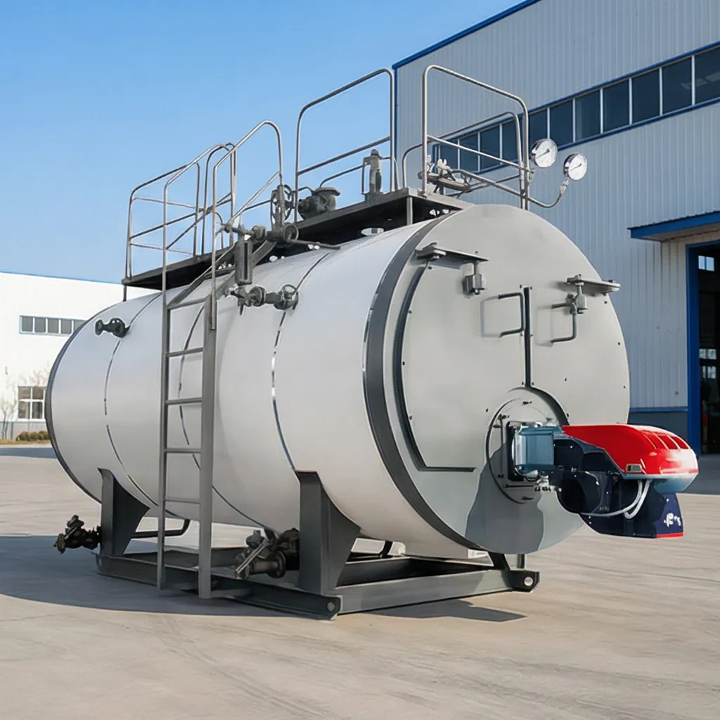 Hocheffizienter horizontaler Dampfkessel für industrielle Anwendungen