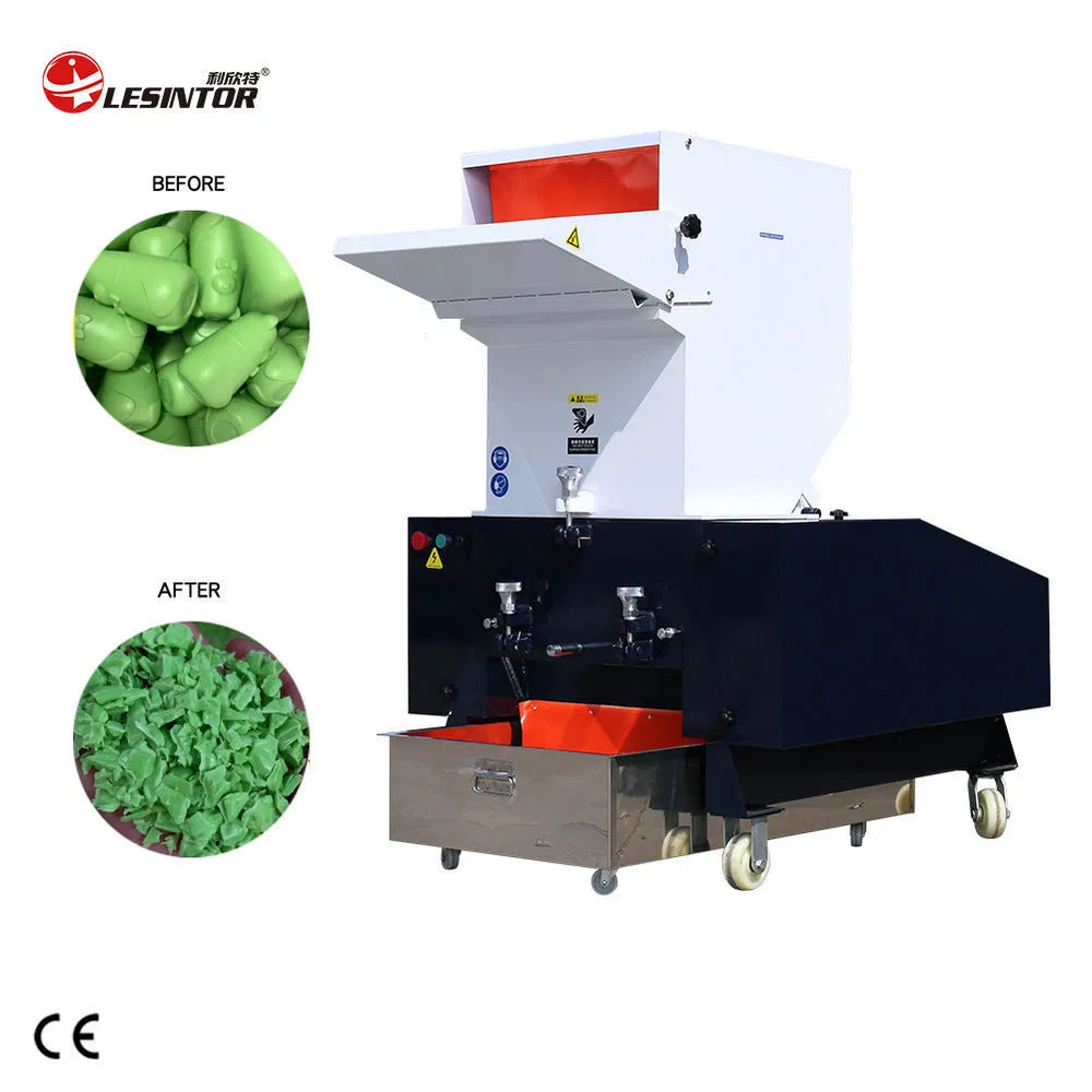 250mm Rotation Diameter Powerful Pet Plastic Crusher Machine for Plastic Baskets