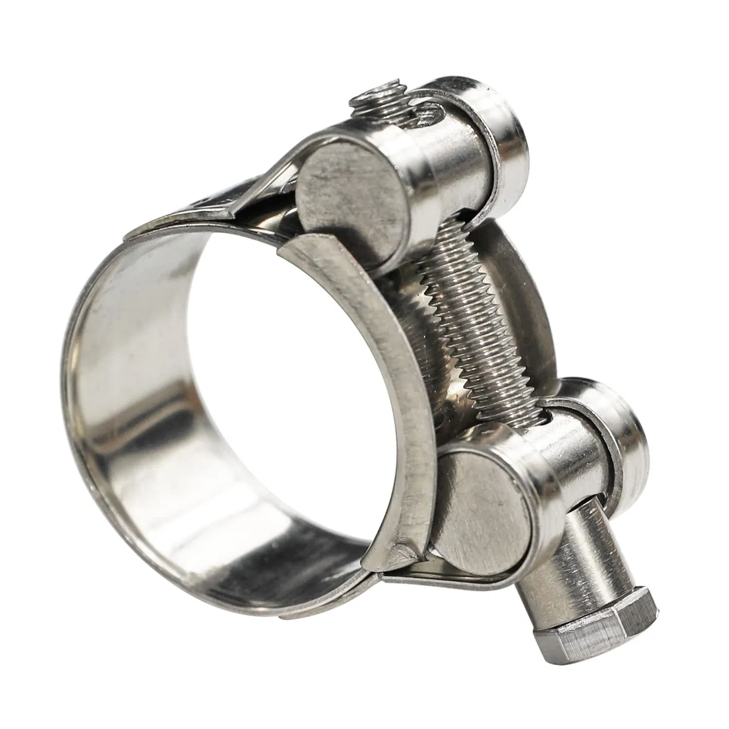 Fascetta per tubo flessibile T-Bolt Heavy Duty in acciaio inossidabile 304, fascetta per intercooler aspirazione turbo per automotive, fascetta regolabile in metallo per tubo di scarico