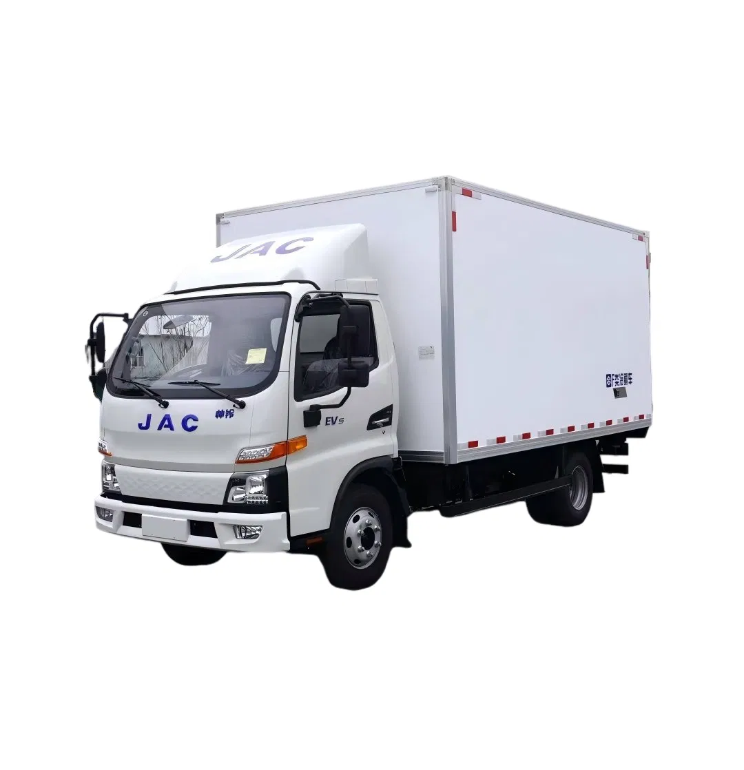 Camion Frigorifero JAC da 5 Tonnellate Veicolo di Consegna per Catena del Freddo a Servizio Medio per Alimenti Freschi e Medicinali