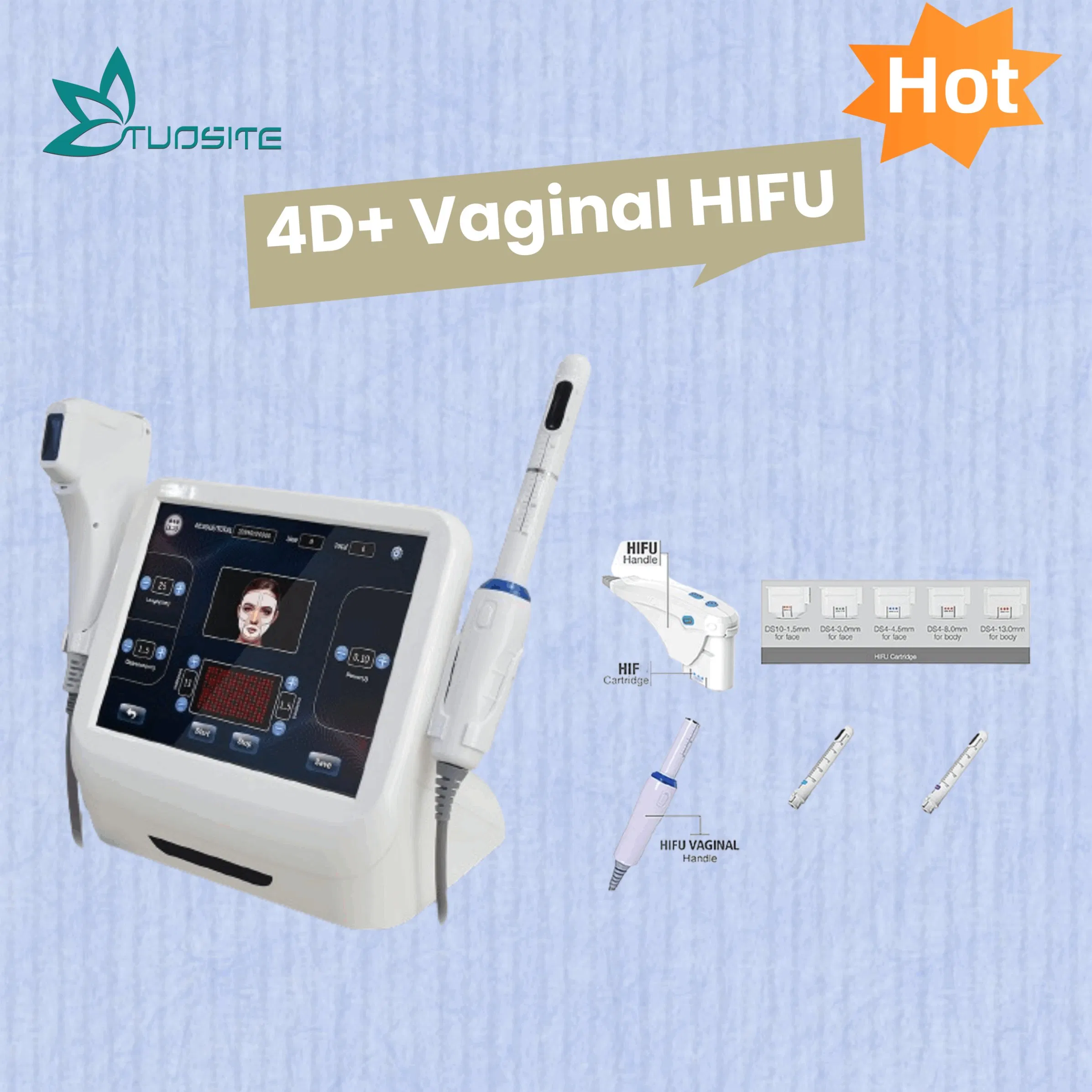 4D Hifu Vaginal Tightening Machine for Skin Aesthetics Clinic Use