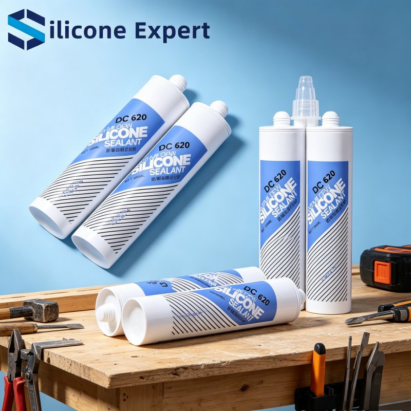 Long-Lasting Mold-Resistant Silicone Sealant for Showers, Kitchens, and Bathroom Applications