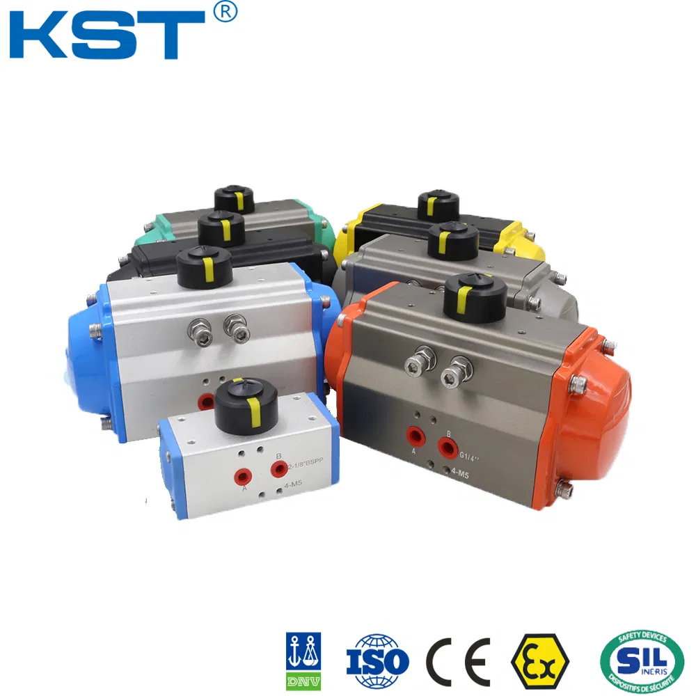 Pneumatic Actuated Ball Valve, AT Series Double-Acting Pneumatic Valve Actuator