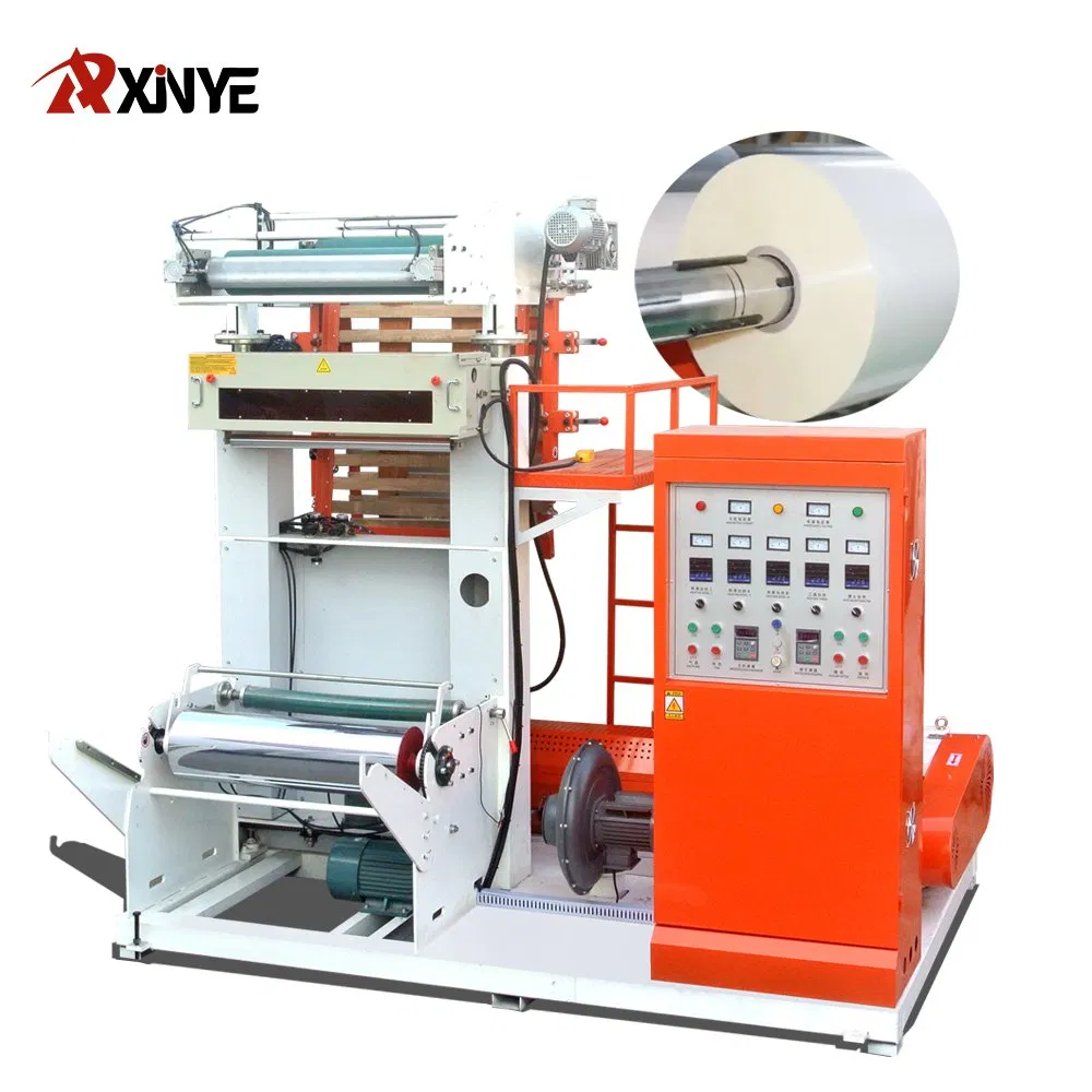 Mini Type HDPE LDPE PE Blown Film Extruder Plastic Film Blowing Machine for Shopping Bag Production