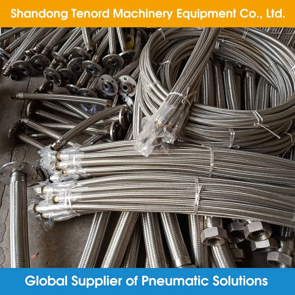 Custom-Made Stainless Steel Metal Hose for High-Temperature Steam and Hot Oil