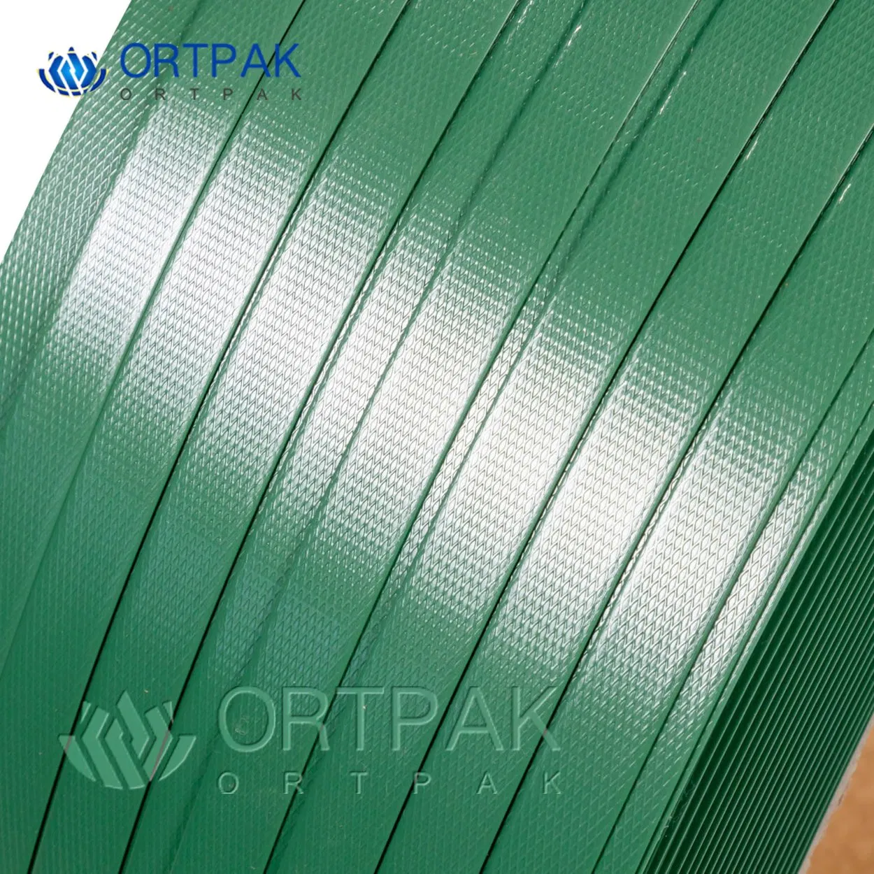 Customized Pallet Packing Green Black Colorful Polyester PET Strapping Band from Manufacturer with SGS ISO9001