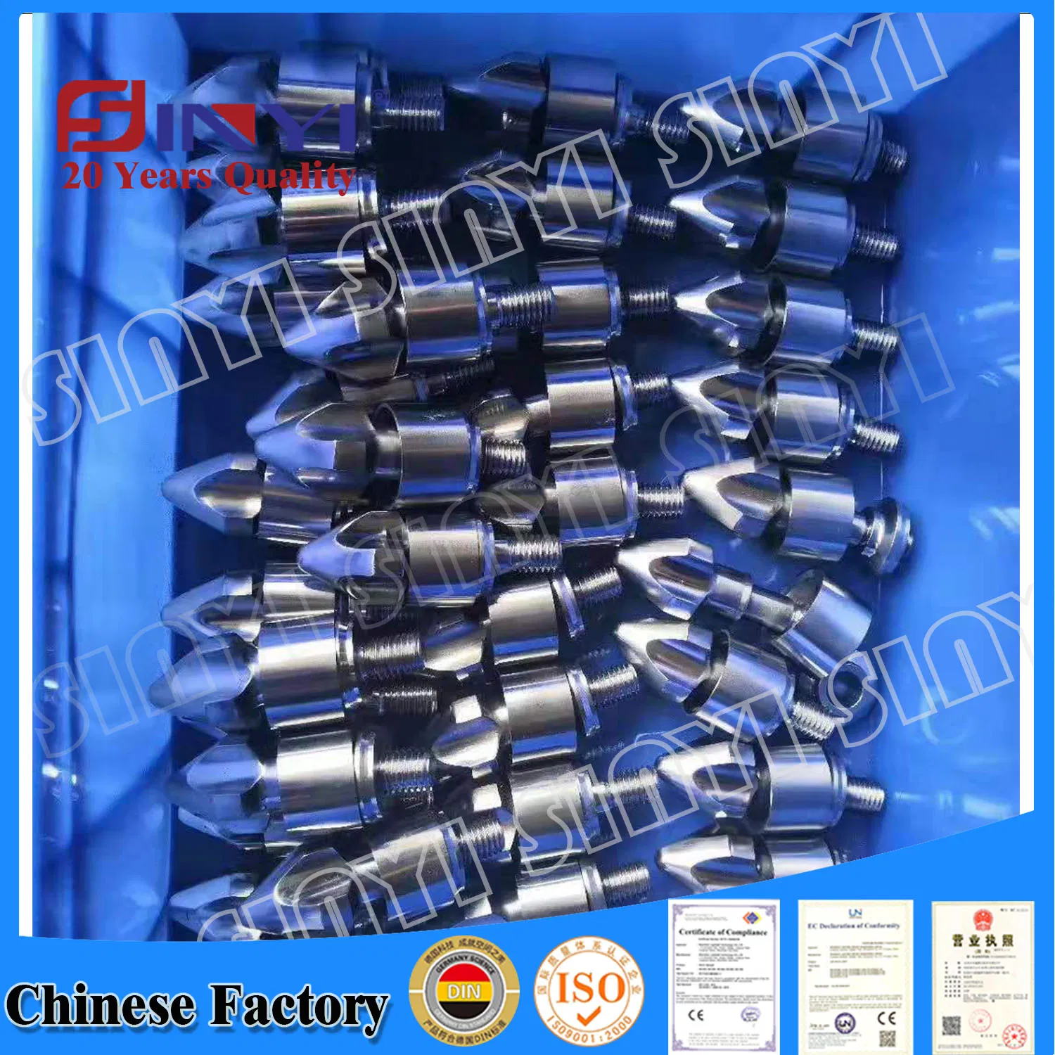 Precision Custom Fabrication Ball Lock Punches for CNC Parts