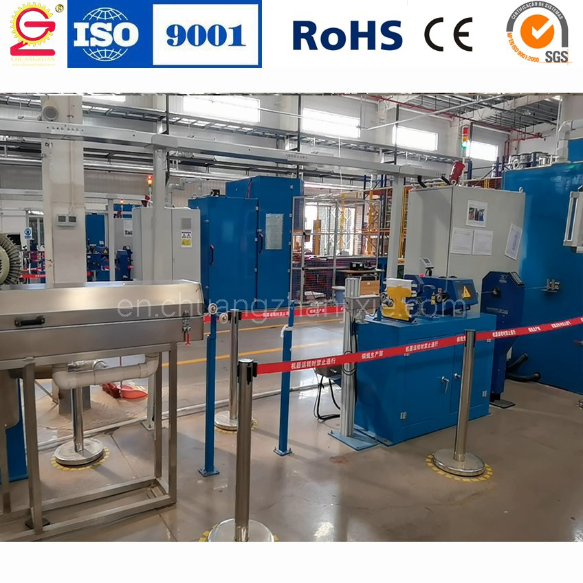 Máquina de extrusión de cables de alta calidad con aislamiento de material PVC de alta eficiencia CZ65+35