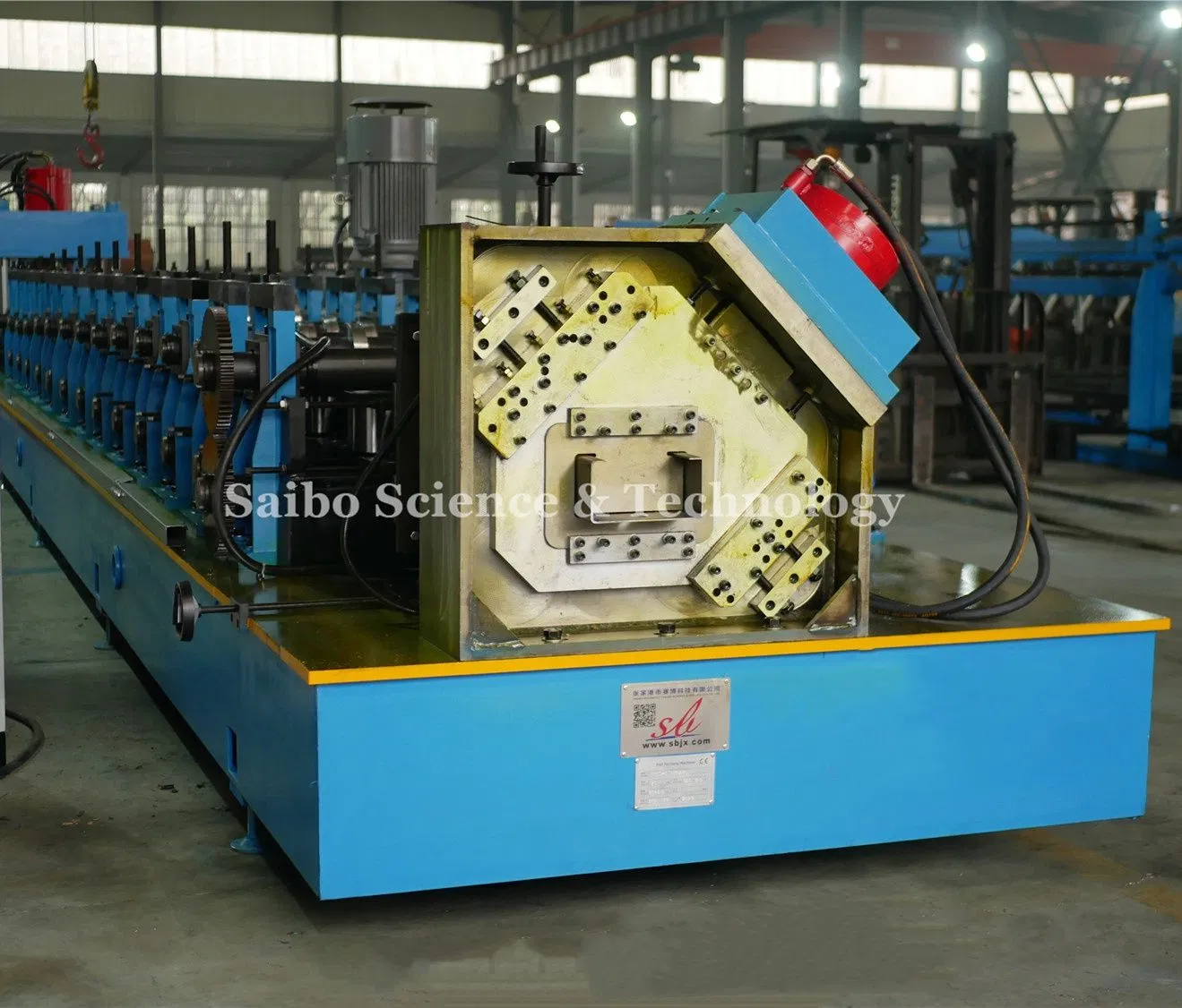 High Quality Highway Guardrail C Post Channel Roll Forming Making Machine
