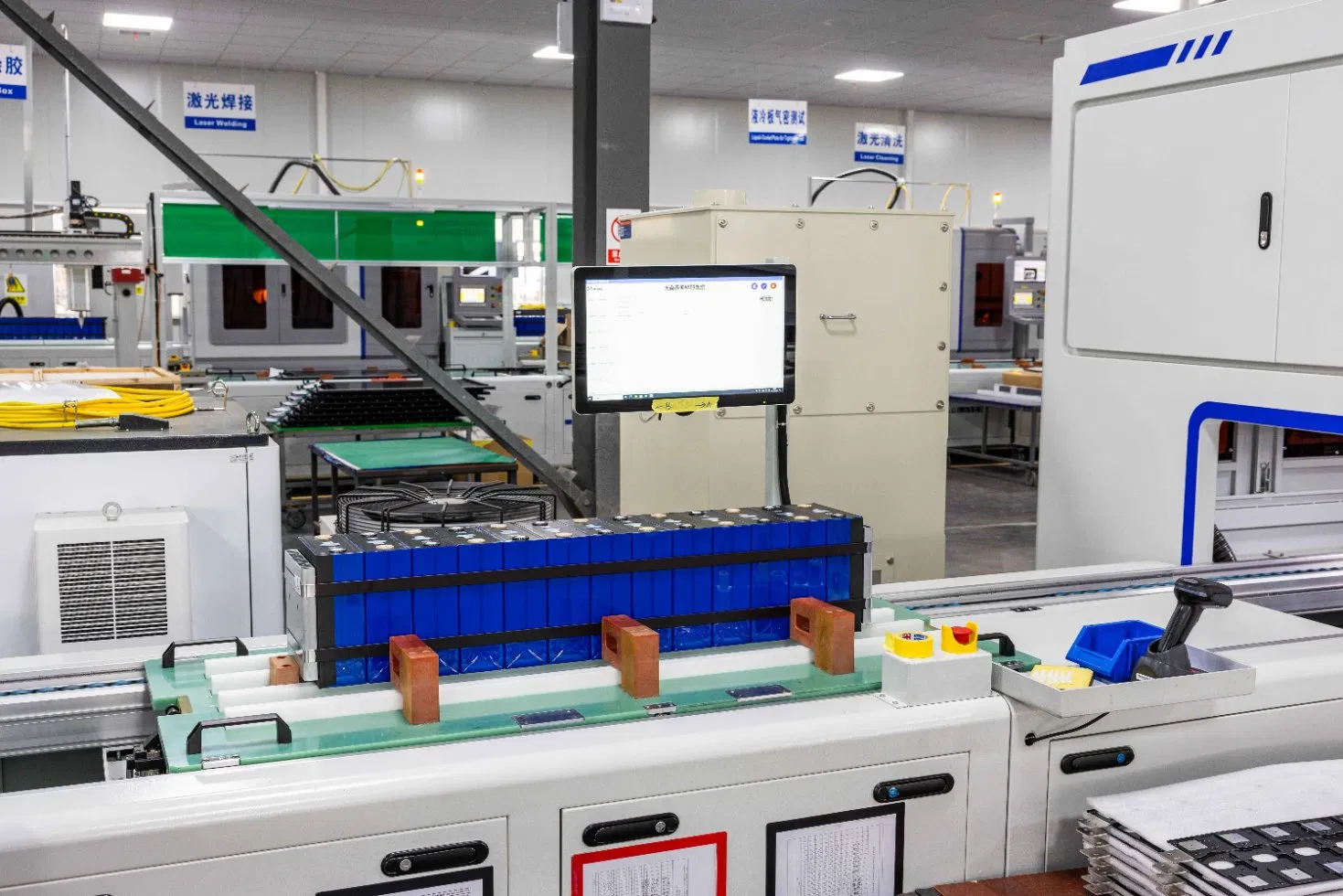 Fully Automatic Lithium-Ion Battery Pack Assembly Line for Hardware Industry
